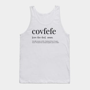 Covfefe Definition Tank Top